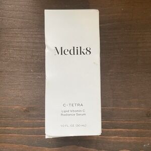 NEW Medik8 C-Tetra Lipid Vitamin C Radiance Serum 1.0oz 30ml Sealed Box Flaw